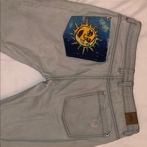 Painted Jeans